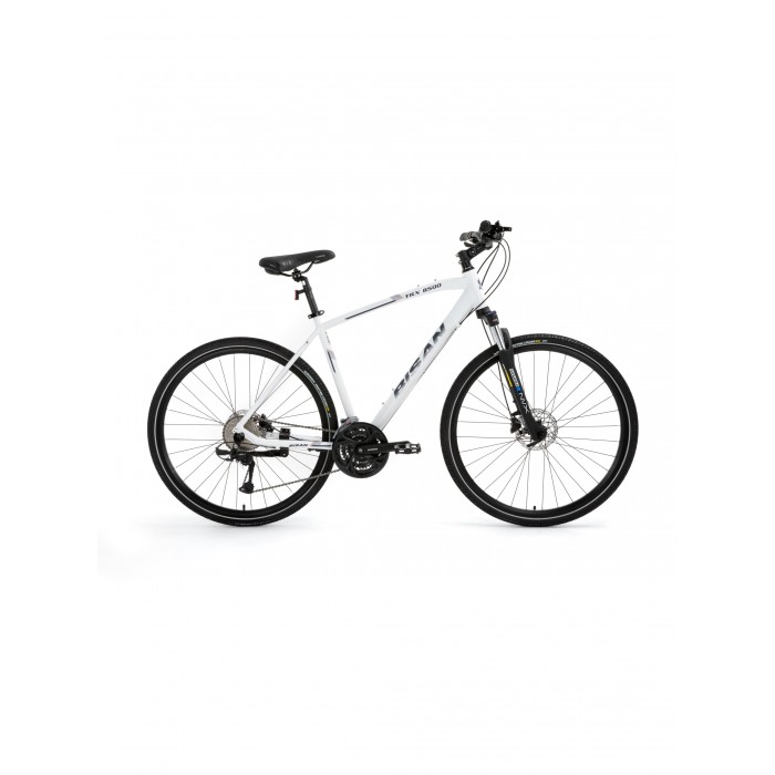 Bisan TRX 8500 Tur Bisikleti Mat Beyaz 18" (46 cm)